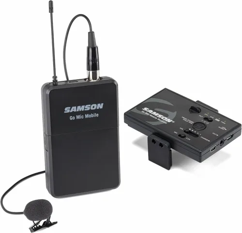 Vista 3 de Samson Go Mic - Sistema inalámbrico digital móvil con micrófono de mano (HXD2-Q8/GMM)