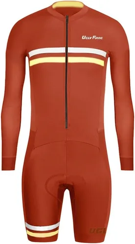Vista 65 de UGLY FROG Traje de triatlón para hombre de manga corta Jersey de piernas cortas Skinsuit Tri Kit Ciclismo Skinsuit Team Bike Ropa