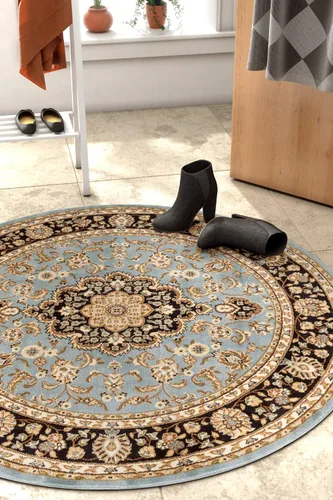 Vista 12 de Well Woven - Alfombra tradicional Barclay Medallion Kashan, Polipropileno