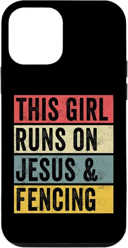 Vista 12 de Funda divertida para iPhone 14 con diseño de perros de Jesús y esgrima, entrenador de esgrima, para papá