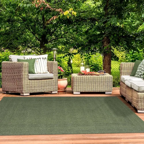 Vista 47 de Superior Alfombra de área grande para interiores y exteriores, reversible, trenzada, decoración del piso del hogar para sala de estar, cocina