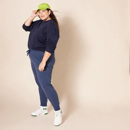 Vista 7 de Tienda Essentials - pantalón deportivo de vellón para mujer (disponible en tallas extragrandes)