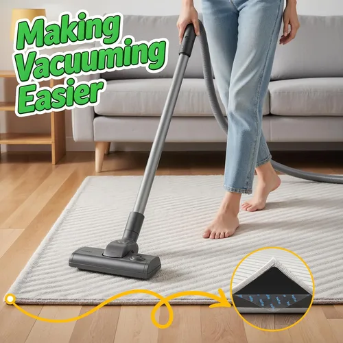 Vista 6 de Songrey - Pinzas de esquina para alfombras para suelos de madera dura, 8 Negro
