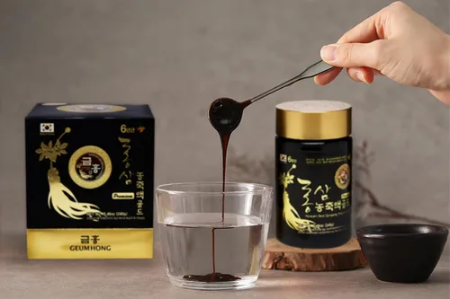 Vista 2 de Extracto de ginseng rojo coreano, 8.47 oz, concentrado 100% puro de GeumSan Ginseng