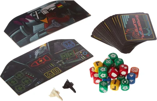 Vista 3 de Stronghold Games Cadetes Espaciales Dados Duelo Die Fighter Exp Juego