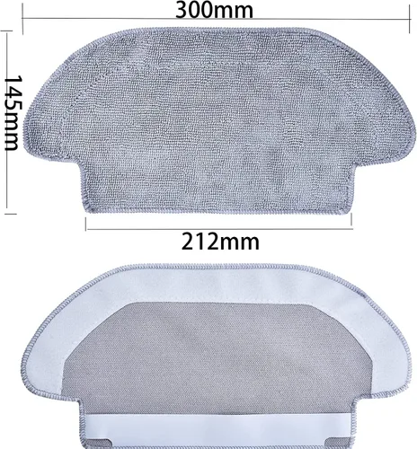 Vista 3 de Piezas de repuesto para Xiao-Mi Proscenic M6 Pro Mi robot trapeador de vacío P Mop Pro Viomi V2 V3 SE filtro HE-PA paño lado fregona rodillo cepillo