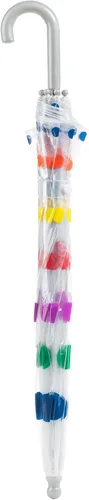 Vista 7 de Totes- Paraguas de burbujas transparente para niños con mango de fácil agarre), 2236N53
