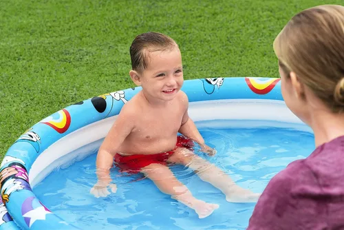 Vista 9 de BESTWAY Disney Junior Mickey & Friends - Piscina inflable (48.0 x 48.0 in), multicolor