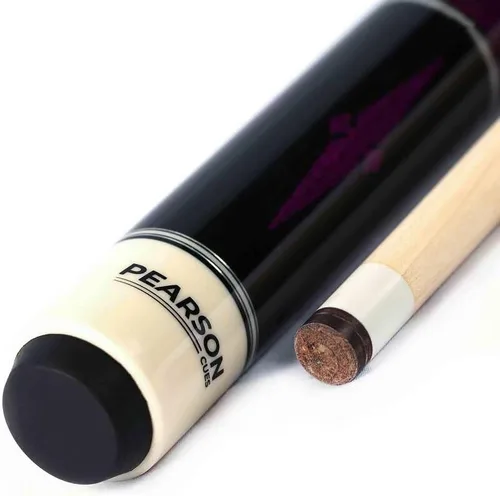 Vista 10 de PEARSON Cues Player Series Pool Cue Maple Wood Cue Stick in Multiple Colors, Low-Deflection Shaft, 5/16-18 Joint – Professional Billiard Stick &