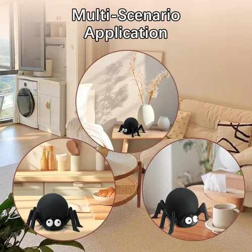 Vista 4 de SKEDC Soporte de Echo Dot de araña para Echo Dot 4ª/5ª generación, soporte de Echo Dot impreso en 3D, soporte de eco de altavoz inteligente, Negro #1