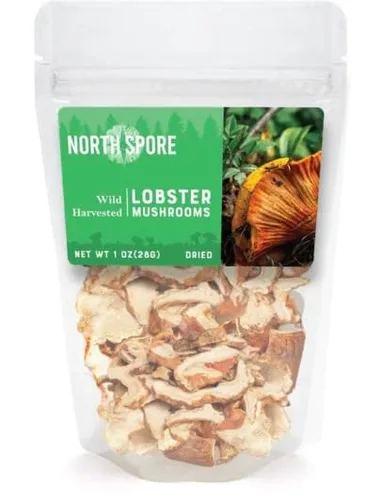 Vista 2 de North Spore Champiñones negros secos salvajes, 0.99 oz