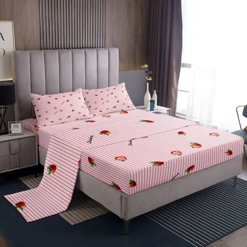 Vista 26 de Erosebridal Highland Cow - Juego de sábanas de tamaño individual con diseño de rosas para niños, niñas, adolescentes, adultos, animales salvajes