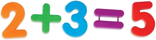 Vista 5 de Learning Resources Jumbo números magnéticos