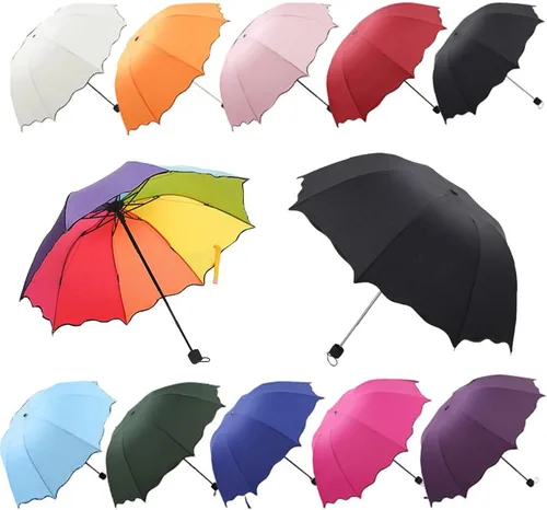Vista 6 de ACEFAST INC Diseño Moda Camuflaje Hojas Impreso Personalizado Auto Plegable Sol Lluvia Anti-UV Paraguas