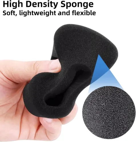 Vista 2 de Funda Windslayer para DJI Osmo Action 5 Pro, carcasa de espuma para parabrisas y protector de viento, silenciador de esponja a prueba de viento