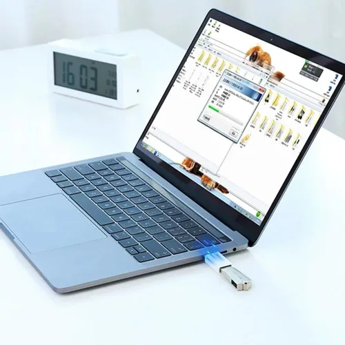 Vista 6 de Adaptador USB C a USB (paquete de 2), adaptador USB 3.0 a tipo C OTG, transferencia de datos de alta velocidad de 5 Gbps, compatible con MacBook