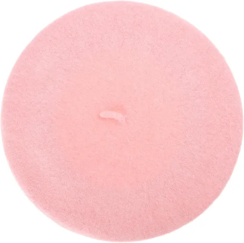 Vista 59 de ZLYC - Boina francesa de lana unicolor para mujeres y niñas