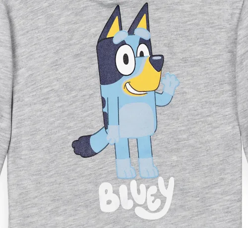 Vista 4 de Bluey Conjunto de sudadera con capucha y pantalones de forro polar para niños pequeños