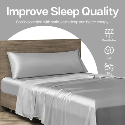 Vista 341 de MR&HM - Funda de almohada de satén