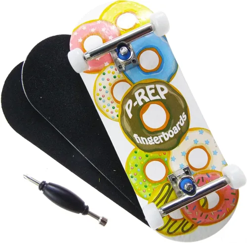 Vista 9 de P-REP V2 Performance Patineta Completa de Madera de 34mm - Alien Brain