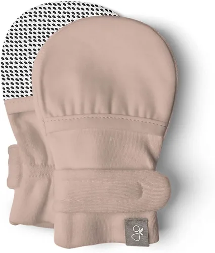 Vista 6 de Goumi Baby Mitts, Anti-Scratch Newborn Mittens, Organic Soft Stay-On Mitts