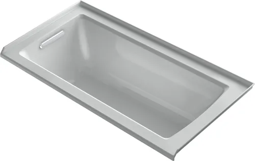 Vista 6 de KOHLER K-1946-L-0, 60" x 30", blanco