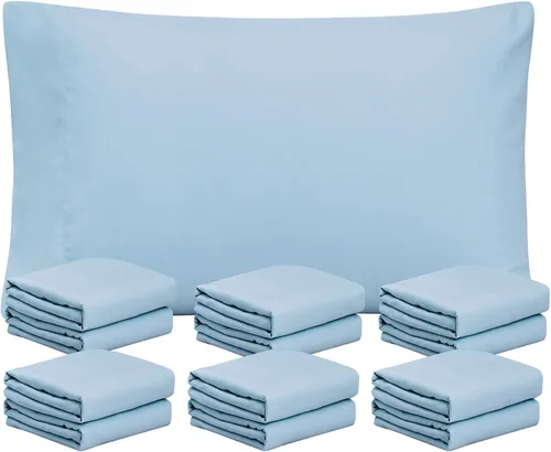 Vista 33 de FreshCulture Fundas de Almohada Beige Tamaño Queen Paquete de 2 - Juego de Fundas de Almohada - Cierre de Sobre - Tela de Microfibra Cepillada Suave