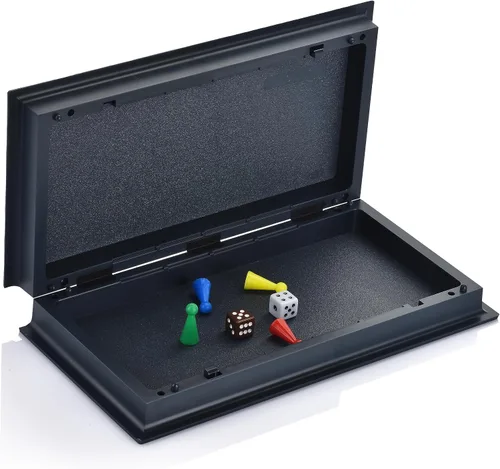 Vista 3 de Juegos de Mesa Magnéticos de Serpientes y Escaleras con Tablero Plegable Juegos de Viaje para Niños y Adultos