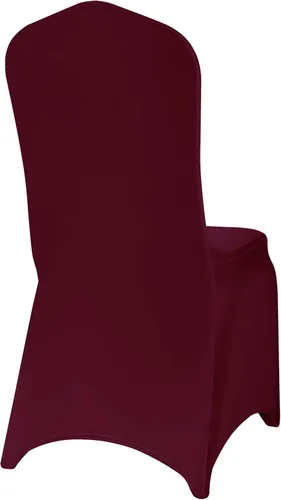 Vista 23 de Funda de elastano para silla, 12 unidades, fundas para silla, fundas para sillas de sala de estar, funda extraíble lavable y elástica para silla