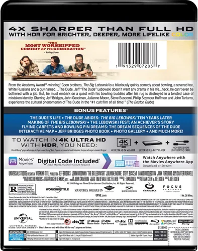 Vista 3 de The Big Lebowski - 20th Anniversary Edition 4K Ultra HD + Blu-ray + Digital