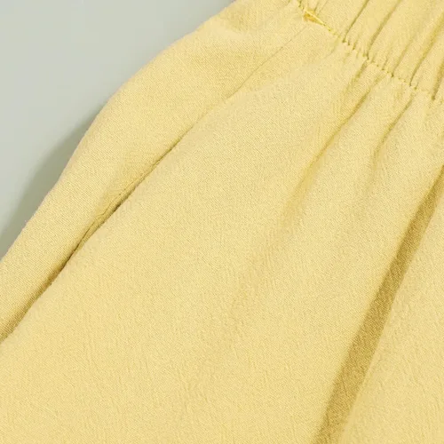 Vista 5 de aihihe Pantalones cortos de pierna ancha para mujer talla grande para verano playa casual lino cómodo palazzo yoga entrenamiento pantalones capri