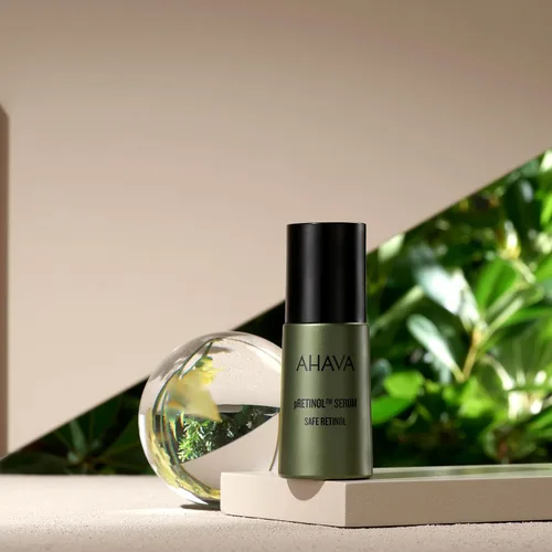 Vista 5 de AHAVA Safe pRetinol Potente suero concentrador antienvejecimiento – Con pretinol seguro patentado exclusivo y Osmotor del Mar Muerto, suero ligero