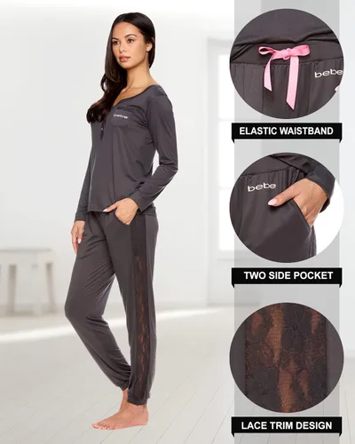 Vista 3 de bebe Conjunto de pijama para mujer