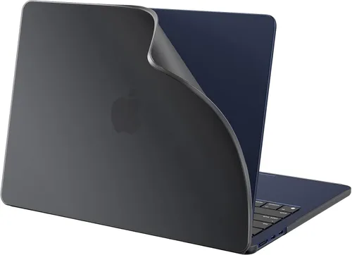 Vista 11 de BlueSwan Funda flexible para MacBook Air de 15 pulgadas, M5 M4 M3 M2 2026 Blanco congelado