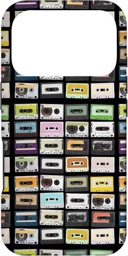 Vista 30 de Cassette Tapes Nostalgic Mixtape Music Graphic Case for iPhone 17