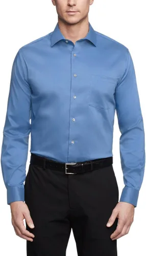 Vista 16 de Van Heusen Camisa de vestir para hombre, ajuste regular, cuello flexible, elástica, sin arrugas