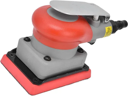 Vista 6 de Lijadora orbital aleatoria neumática 0.098 in Orbit Palm Air Sander para auto detallar coche pulido carpintería