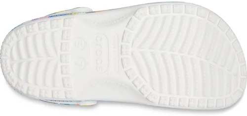 Vista 5 de Crocs Zuecos clásicos de Out of This World II, Blanco/Multicolor, 6 mujer/4 hombre