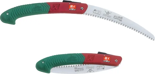 Vista 4 de Samurai KISI FC-240-LH / Sierra de hoja curva plegable de 9 1/2" (24cm) fabricada en Japón