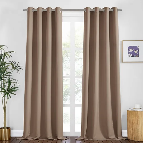 Vista 71 de PONY DANCE Cortinas para Autocaravana de 24 pulgadas de Largo, Cortinas Cortas para Baño y Cocina, Mini Cortinas de Privacidad para Camper