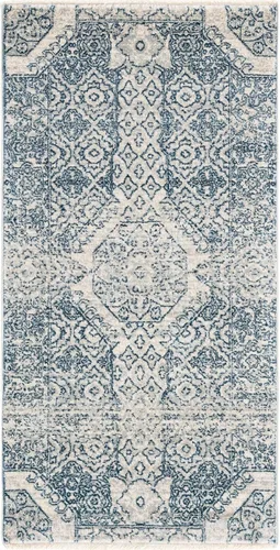 Vista 3 de Unique Loom Newport Collection - Alfombra Chepstow (Runner 2' 0" x 3' 11", gris/marfil)