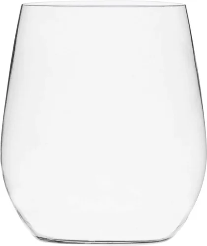 Vista 4 de Munfix Copas de vino de plástico desechables, sin tallo, transparentes de 12 onzas, sin BPA, paquete de 48