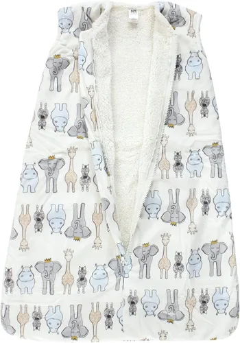 Vista 3 de Hudson Baby Visón unisex con saco de dormir interior Sherpa, saco de dormir, manta