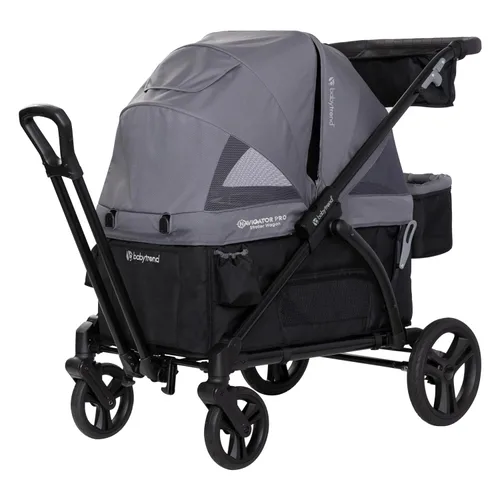 Vista 20 de Baby Trend Cochecito Vagón Expedition/Tour LTE 2 en 1, Azul Desierto