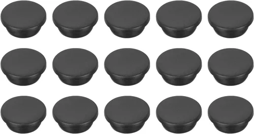 Vista 85 de MECCANIXITY - Tapones de silicona en forma de T (26mm, 1 pulgada de diámetro), color negro
