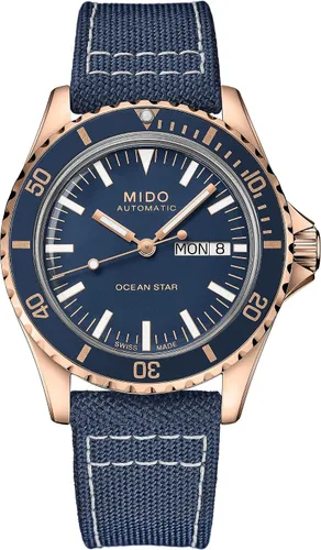 Vista 42 de MIDO Ocean Star Tribute - Swiss Automatic Watch for Men - 40.5mm Stainless Steel Case