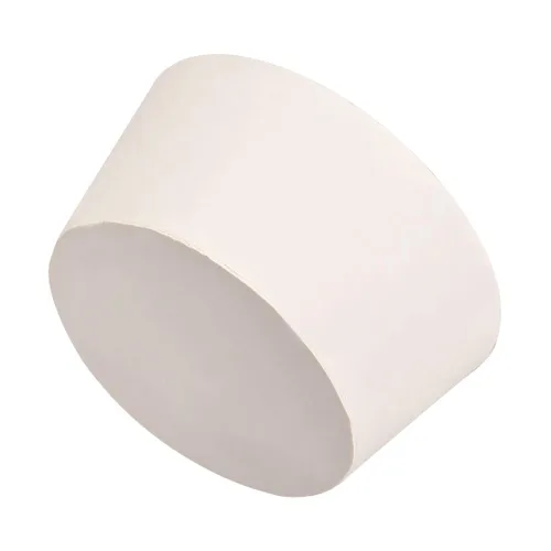 Vista 7 de uxcell Tapón de goma sólida en forma cónica blanca para el tapón de tubo de laboratorio tamaño 11