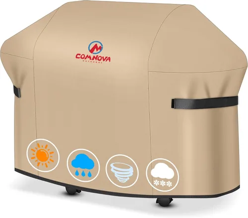 Vista 13 de Comnova Cubierta para Parrilla de 30 Pulgadas - 7105 Cubiertas de BBQ para Parrilla de Gas Weber Spirit 210 Resistente e Impermeable, Cubierta
