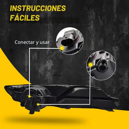 Vista 3 de Luces antiniebla compatibles con Nissan Sentra 2013 2014 2015 lente transparente parachoques conducción luces antiniebla par + cableado + kit