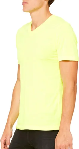Vista 3 de Bella Canvas 3005 - Camiseta unisex de manga corta con cuello en V, 3005, L, Ceniza